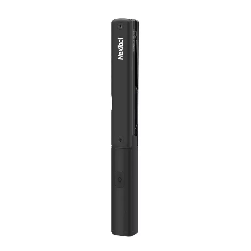 Bolígrafo linterna multifunción Nextool NE20026 — LED 50 lm, 90 min de autonomía, cuchillo de acero inoxidable, tijeras, USB-C, aluminio, 125×15 mm, 38 g