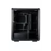 PC torre Midi Cooler Master MasterFrame 500 Mesh — negra con lateral transparente, compatible con ATX/EATX, 2x200 mm frontal, 1x120 mm trasero
