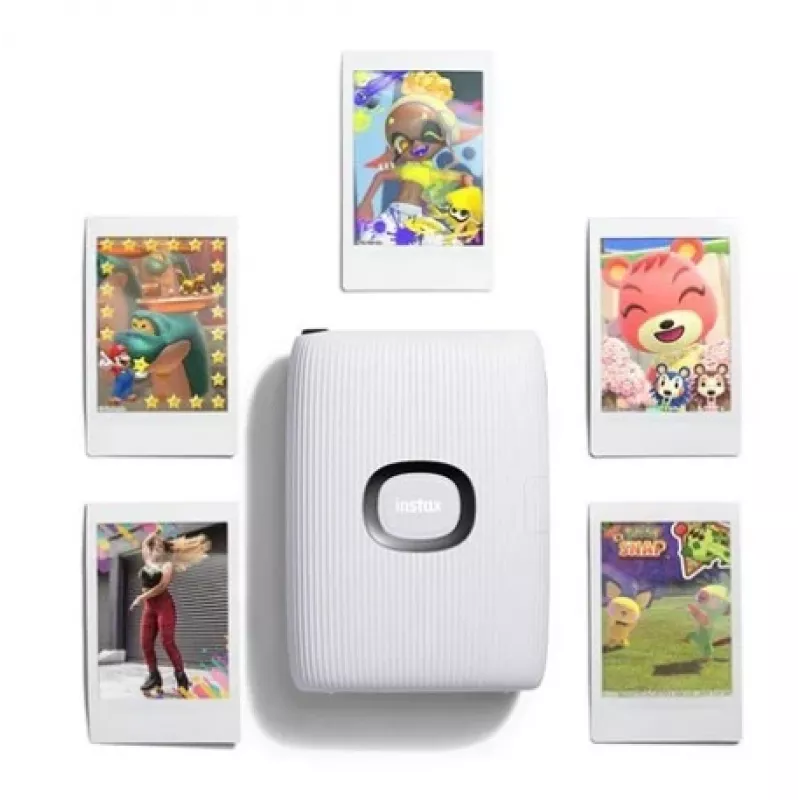 Impresora Fujifilm Instax Mini Link 2 Special Edition Nintendo, térmica, Clay White
