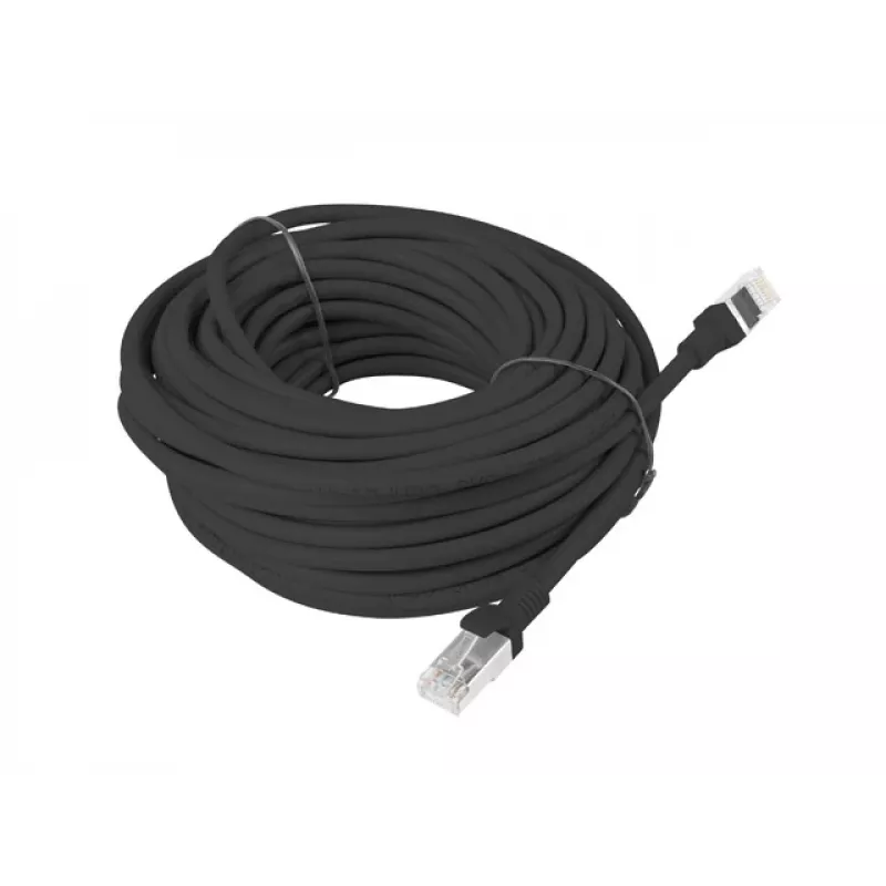 Cable de red LANBERG PCU6-10CC-1500-BK Cat6 U/UTP 15 m RJ-45 negro