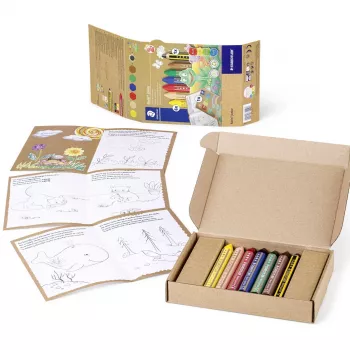 Ceras de colorear Staedtler 61 C1 6 uds.