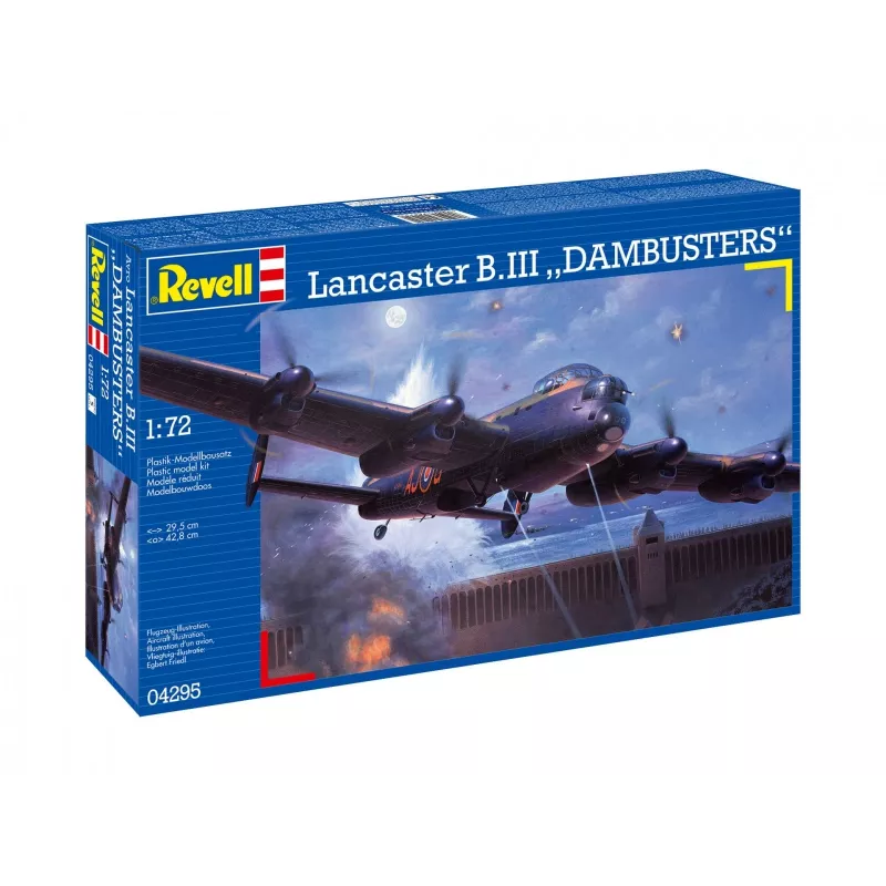 Revell Lancaster B. III Dambusters (04295) escala 1:72 maqueta de avión de plástico