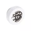 Accesorio de refrigeración para ordenador BitsPower BP-DWWP-C06 — construcción de latón, acabado blanco