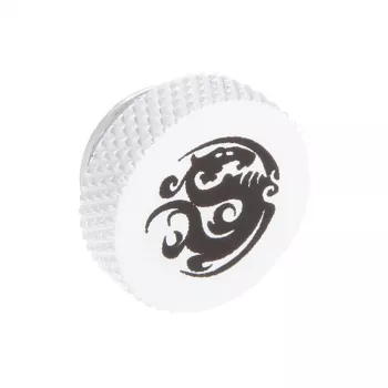 Accesorio de refrigeración para ordenador BitsPower BP-DWWP-C06 — construcción de latón, acabado blanco