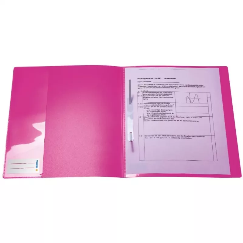 Archivador convencional Herma 19638 Polipropileno PP Rosa A4
