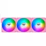 Ventilador de caja Thermaltake CT120 EX ARGB 120mm rosa pack de 3