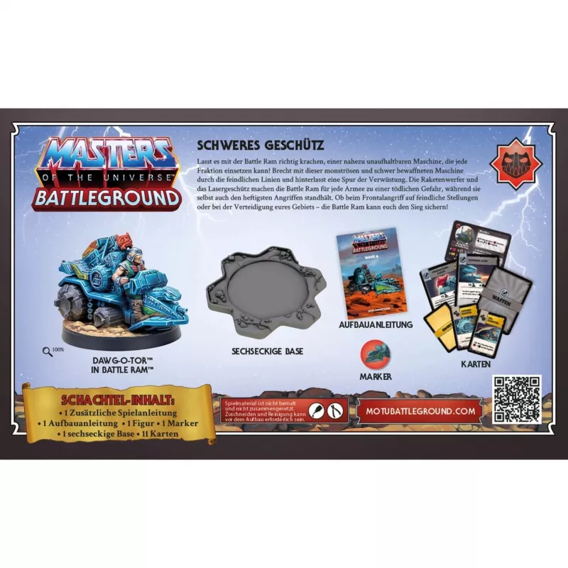 Masters of the Universe: Battleground Wave 6 - Fighting Foe Men Faction, expansión de juego de mesa