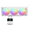 Refrigeración líquida para CPU Gamemax | GLACIER 360 LCD WH | Intel, AMD