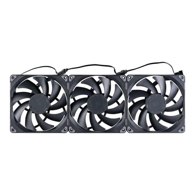 Ventilador de caja PHANTEKS M25 PWM de 140 mm – pack de 3, negro