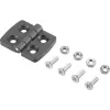 Basetech Bisagra de plástico 39x30x4mm 39 mm 1 unidad (BT-1697225)