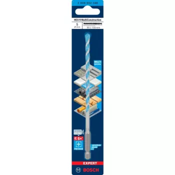 Broca para hormigón Expert HEX-9 Multi Construction Ø 5 mm 1 ud. (2608902348)