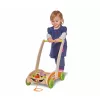 Carrito de juego y andador de madera de Simba-Dickie — Eichhorn juego de habilidad con 35 bloques de construcción
