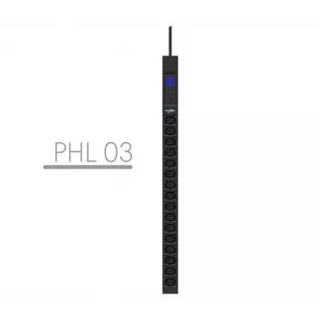 Unidad de distribución de corriente (PDU) PowerWalker 10133027 16 salidas AC 0U negra