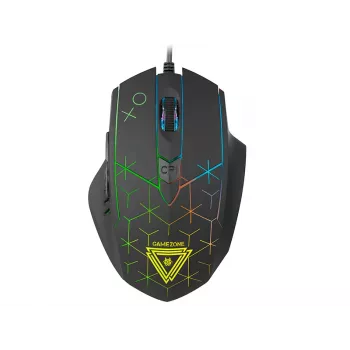 Tracer GAMEZONE XO - Ratón - USB - Óptico - 6 botones - Negro