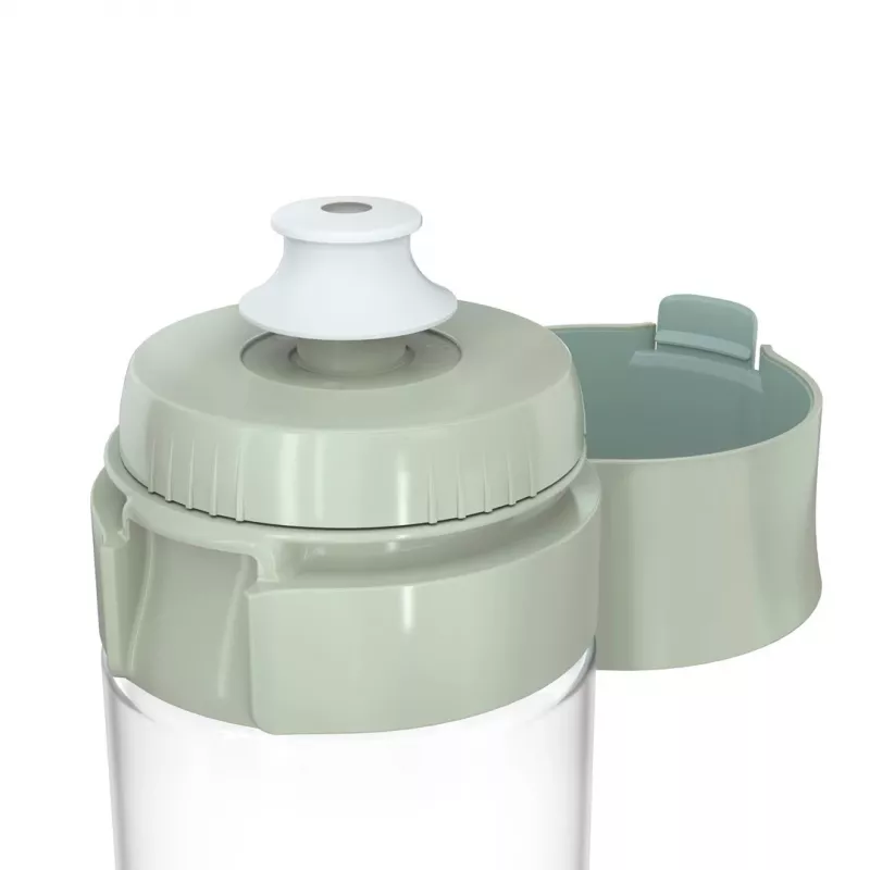 Botella reutilizable BRITA Fill&Go Vital 600 ml con filtro MicroDisc integrado, verde