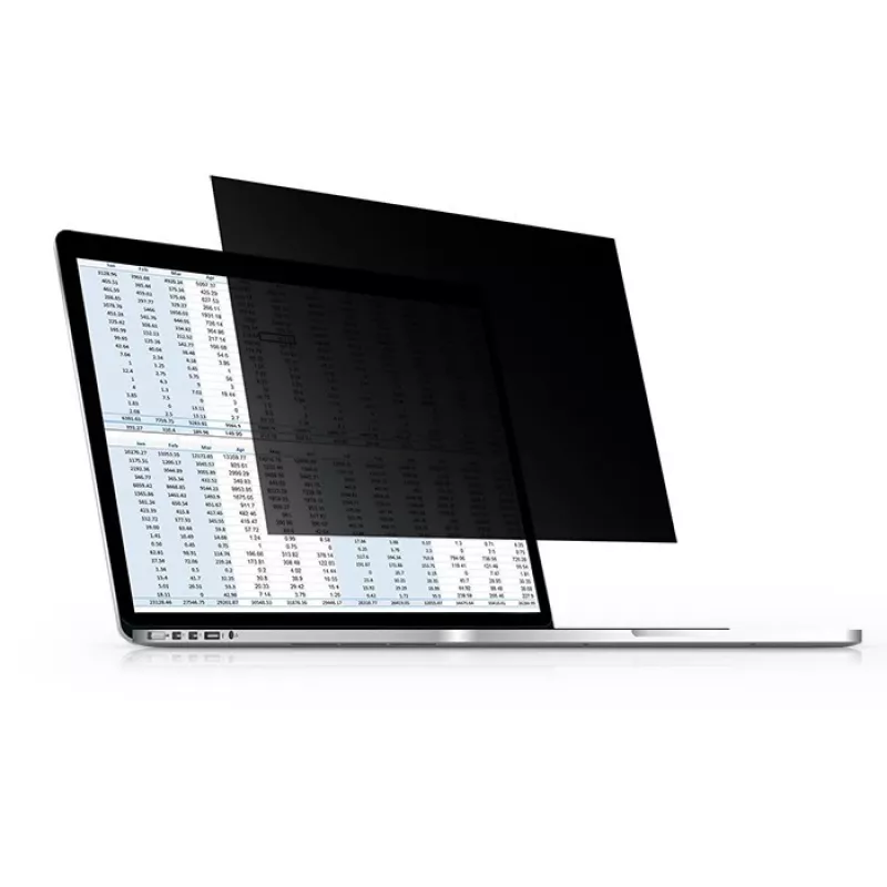 Filtro de privacidad Qoltec 51050 para pantalla (13,3 pulgadas) (11,59 pulgadas, 16:9), lámina protectora para portátil