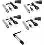 Set inalámbrico DMX EUROLITE QuickDMX transmisor 1x + receptor con pila 4x (MPN 20000901)