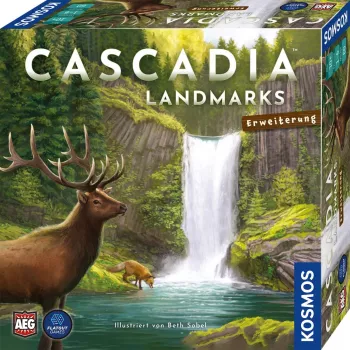 Kosmos Cascadia Landmarks 60 min juego de mesa familiar