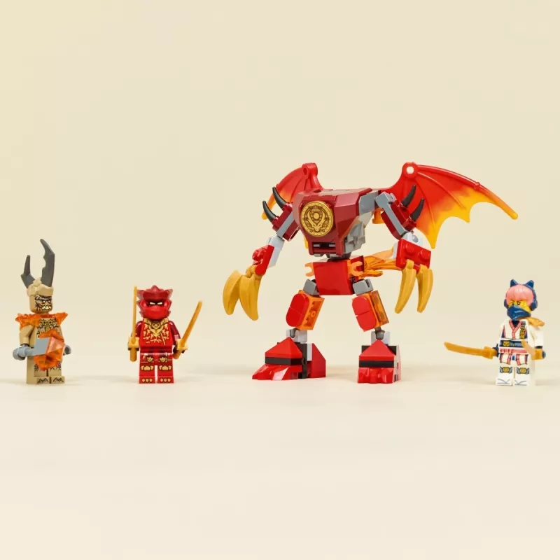 LEGO NINJAGO 71851 Battle Pack: Mech dragón de Kai