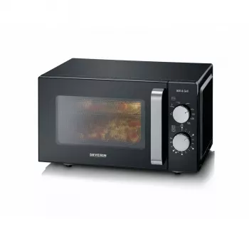 Microondas con grill Severin MW 7762, 800 W, 20 l