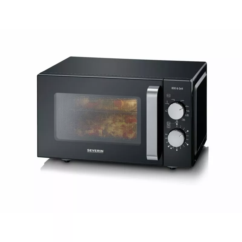 Microondas con grill Severin MW 7762, 800 W, 20 l