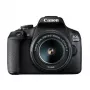Cámara réflex Canon EOS 2000D BK 18-55 IS II EU26 kit 24,1 MP CMOS 6000 x 4000 píxeles negro
