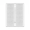 Breadboard DELOCK 18316 — placa de prototipado sin soldadura, plástico, 36×46×10 mm, blanco