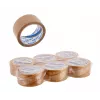 Cinta adhesiva transparente a base de disolvente BESTPAK 48 mm x 60 m, rollo transparente para precintar y embalar