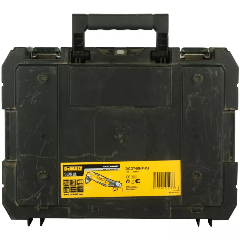 Taladro DeWALT DCD740NT-XJ 2000 rpm portabrocas de apriete rápido 1,3 kg negro, amarillo