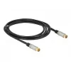 Cable coaxial RG-6/U DeLOCK 88946 2 m IEC Negro