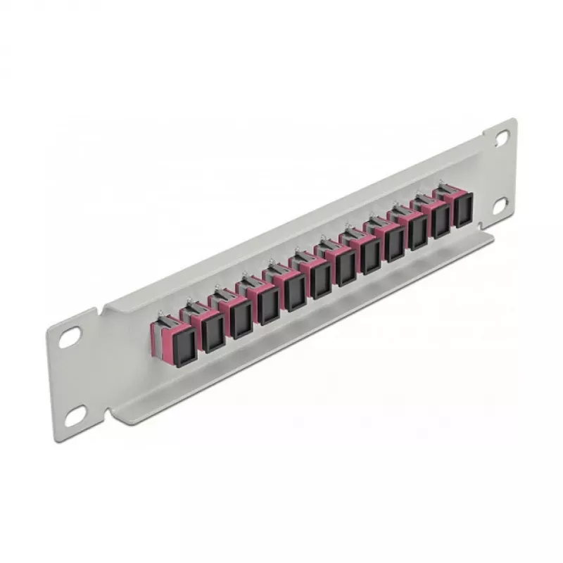 Panel de parcheo de fibra óptica DeLOCK 10