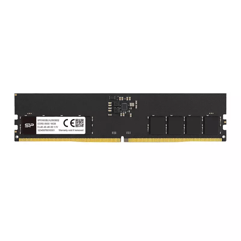 Silicon Power SP032GBLVU560F02 DIMM de sobremesa, 32 GB x1, DDR5, 5600 Mhz, CL46, 1.1v - 32 GB - DDR5