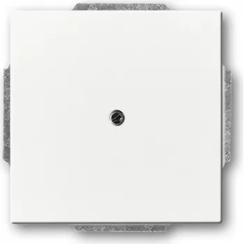 BUSCH JAEGER BJ 1749-84 tapa para salida de cable tecnología de datos y comunicación blanco estudio