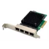 Tarjeta de red Digitus 4 puertos 2,5 Gigabit Ethernet PCI Express chipset Realtek