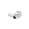 Módulo Keystone Lanberg KSF7-2000 Plano Acero inoxidable
