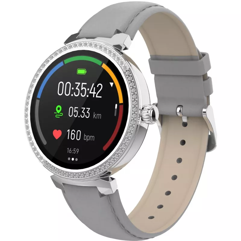 Smartwatch Denver SWC-342GR, IPS de 1,2 pulgadas, gris