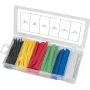 Juego de tubo termorretráctil KS Tools 970.0540 – 100 uds., Tamaños y colores surtidos