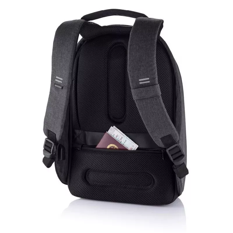 XD Design Bobby Hero Small P705.701 mochila antirrobo, portátil de 13,3 pulgadas, tablet de 12,9 pulgadas, 10,5 l, PET, negra