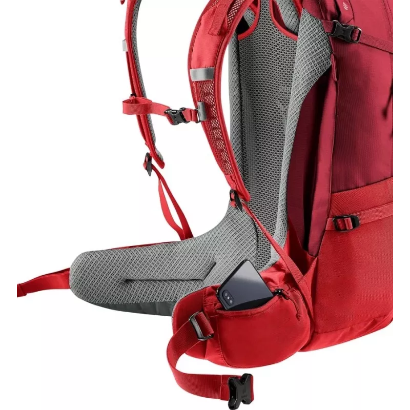 Mochila de senderismo Deuter Futura 27 mujer roja