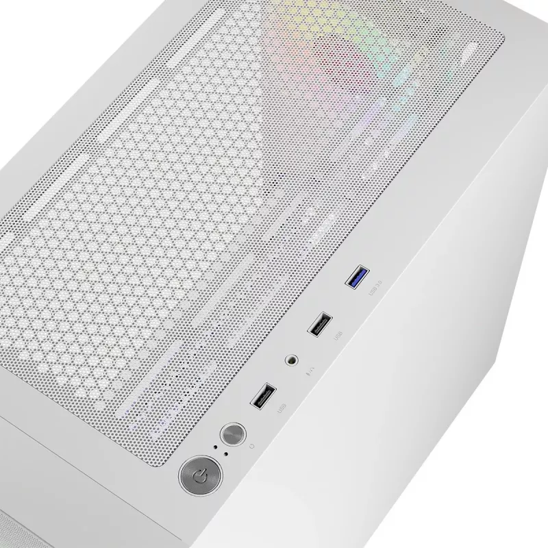 Carcasa Logic PORTOS ARGB MINI USB 3.0 Blanca