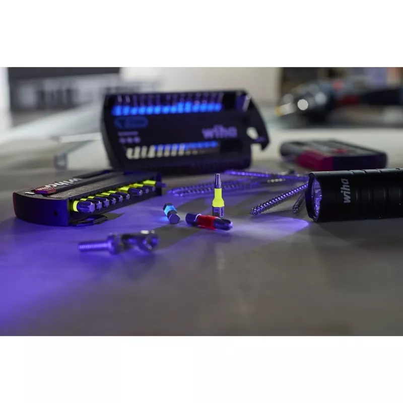 WIHA 41830 - Juego de puntas XLSelector, 31 piezas mixtas, 25 mm, punta en T (41830)