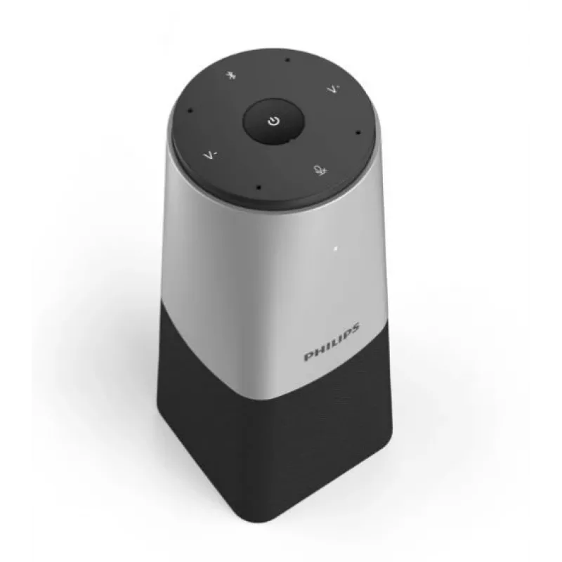 Philips PSE0540 Smart Meeting micrófono de conferencia portátil, USB-C, negro/plateado