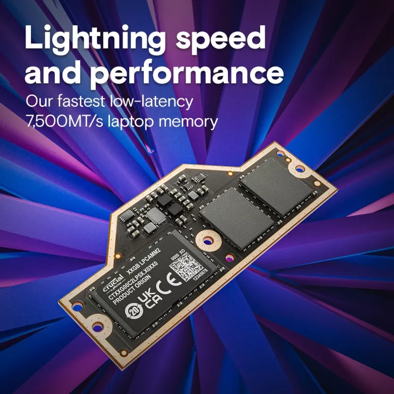 Módulo de memoria Crucial LPDDR5X 32GB 7500 MT/s