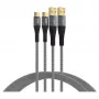 EFB Elektronik Set de cables USB-A a USB-C 60W QC 3A 2x2m - Digital/Datos (USB-AC-00007)