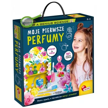 Set educativo Liscianigiochi IM A Genius — Mi primer set de perfume para niños, actividad segura para crear fragancias