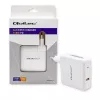 Qoltec Cargador GaN FAST 108W | 5-20V | 3-4.7A | USB C | blanco