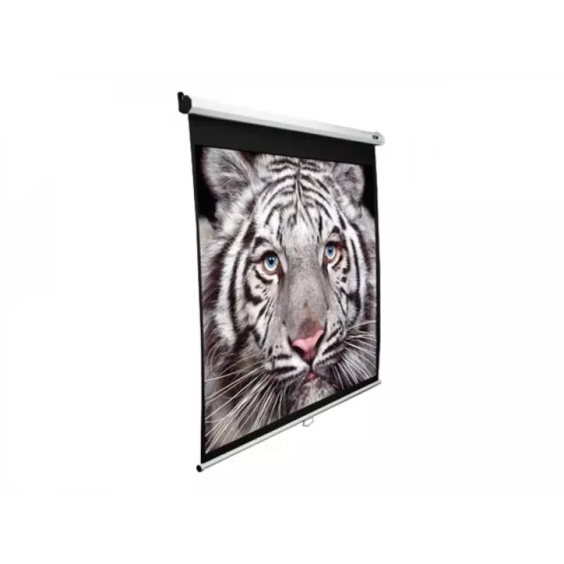 Elite Screens | Manual Series | M128NWX | Diagonal 128 pulgadas | 16:10 | Ancho de imagen visible (B) 275 cm | Blanco