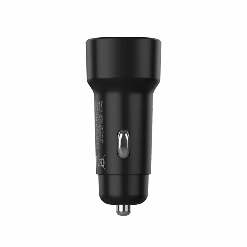 CANYON Cargador para coche OnDrive 24 24W 2xUSB-A Negro