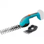 Tijera cortacésped a batería GARDENA 14750-55 20 cm 18 V Verde Gris