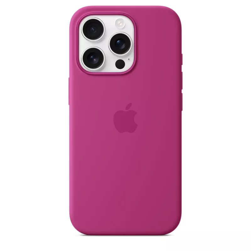 Funda de silicona para Apple iPhone 16 Pro con MagSafe